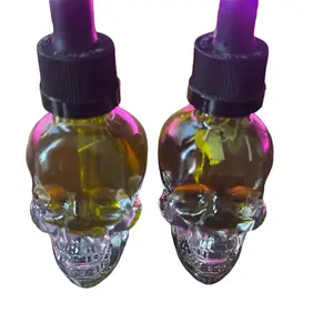 Hekate Protection Oil infused with Crystals & A Symbolic Key Inside