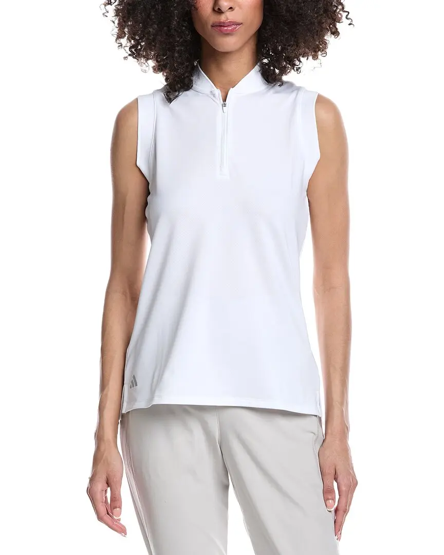 adidas Ultimate Zip Sleeve Polo Shirt