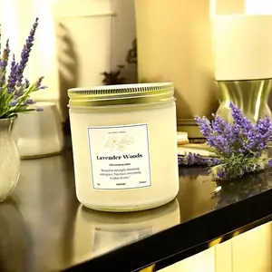 Lavender Woods 16oz Candle