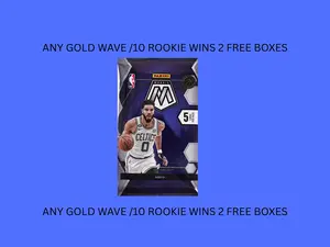 (ANY GOLD WAVE /10= 2 BOXES) 2022/23 Panini Mosaic Basketball Tmall Hobby Pack