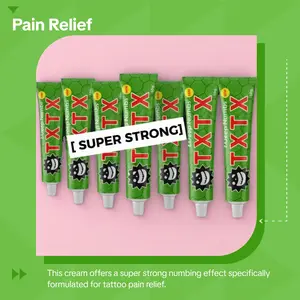 TKTX Tattoo Numbing Cream (7 Pack) - TKTX Official Super Strong Tattoo Numbing Cream for Pain Relief