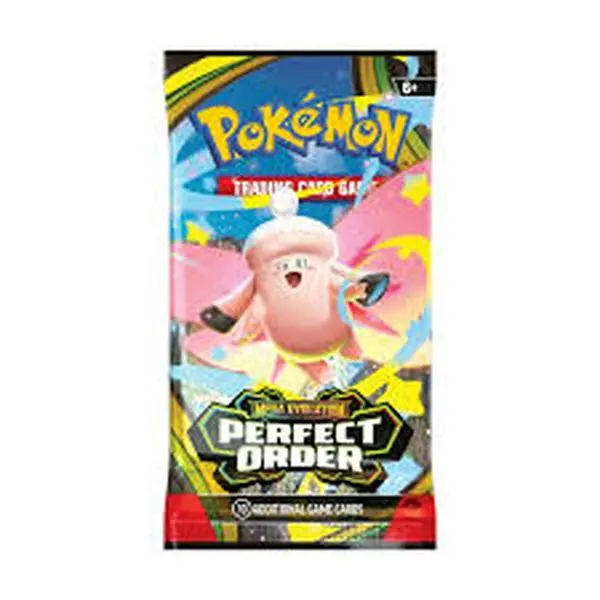 LIVE- Pokémon TCG Mega Evolution Perfect Order Booster Pack ME03