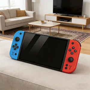 G90 Handheld Game Console, Rechargeable Portable Gaming Device, 7-Inch IPS HD Screen, 4000mah Long-Lasting Battery, Retro Button Layout