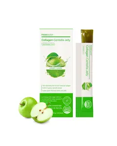 [FOODOLOGY] Collagen Centella Jelly Sticks Green Apple flavor for Daily Beauty Routine