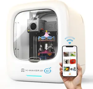 AOSEED X-MAKER JOY AI 3D Printer for Kids and Beginners, App-Controlled AI Design Printer for Home and STEM Learning