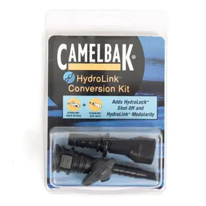 Camelbak HydroLink Conversion Kit with HydroLock Shut-Off & Modularity Features for Enhanced Functionality