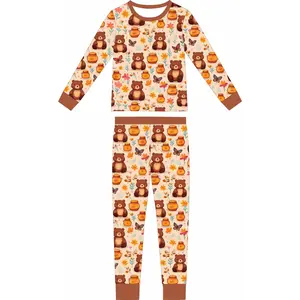 Honey Bears Bamboo 2-Piece Set Pajamas