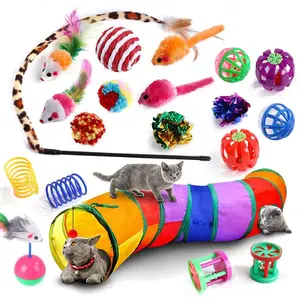 Cat toys, tunnels, bouncy balls, interactive toys, bonding, Mother's Day gifts