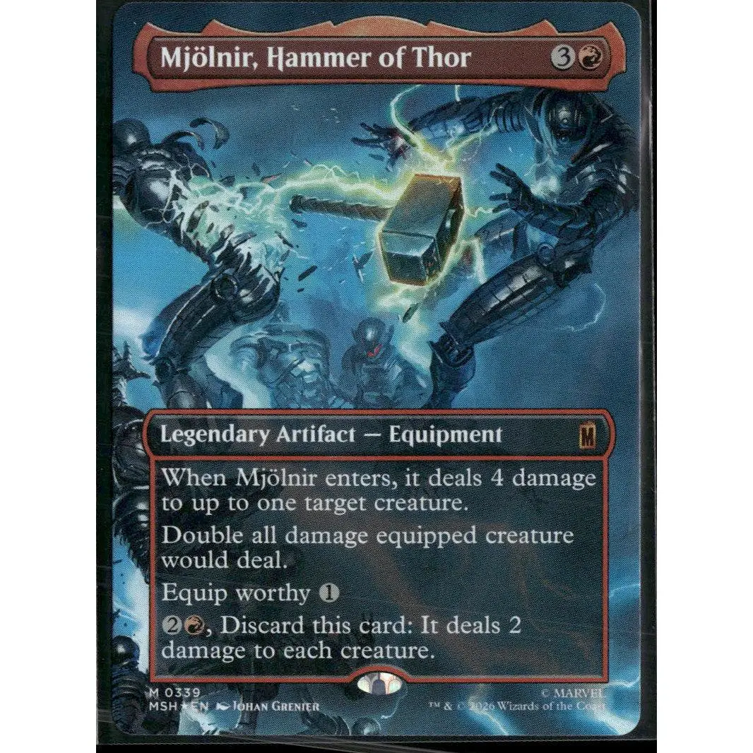 Marvel Super Heroes Mjolnir, Hammer of Thor (Borderless) (0339) #339