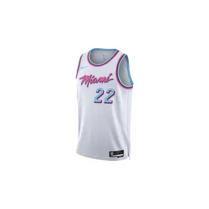 NBA HEAT '22 BUTLER' 24/25 CITY EDITION SWINGMAN JERSEY "White" HJ6706 100 NBA HEAT '22 BUTLER' 24/25 CITY EDITION SWINGMAN JERSEY "White" HJ6706 100