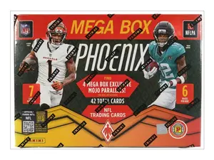 PYT Break | (5) 2025 Panini Phoenix Hobby Mega NFL Football Boxes - International Version & (5) 2025 Panini Phoenix NFL Football Blaster Boxes + (1) 2025 Score-A-Treat for a Supplies Pack