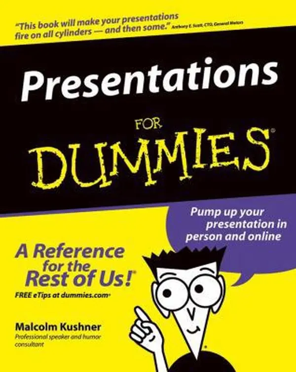 USED Book - Presentations for Dummies by Malcolm Kushner (Paperback) - english