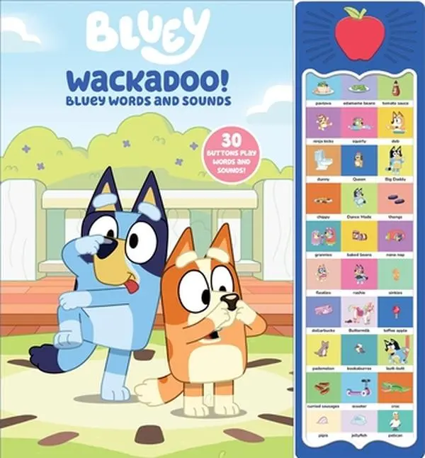 Bluey: Wackadoo! English Storytime Sound Book with 30 Sound Buttons, Character Interaction & Engaging Entertainment - Pi Kids Mixed Media Product (Battery Included)