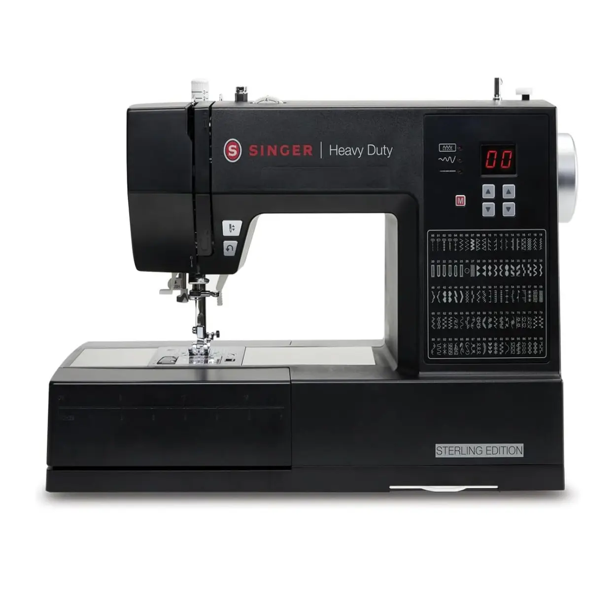 SINGER Heavy Duty 6600C Sterling Sewing Machine with Accessory Kit (Black)