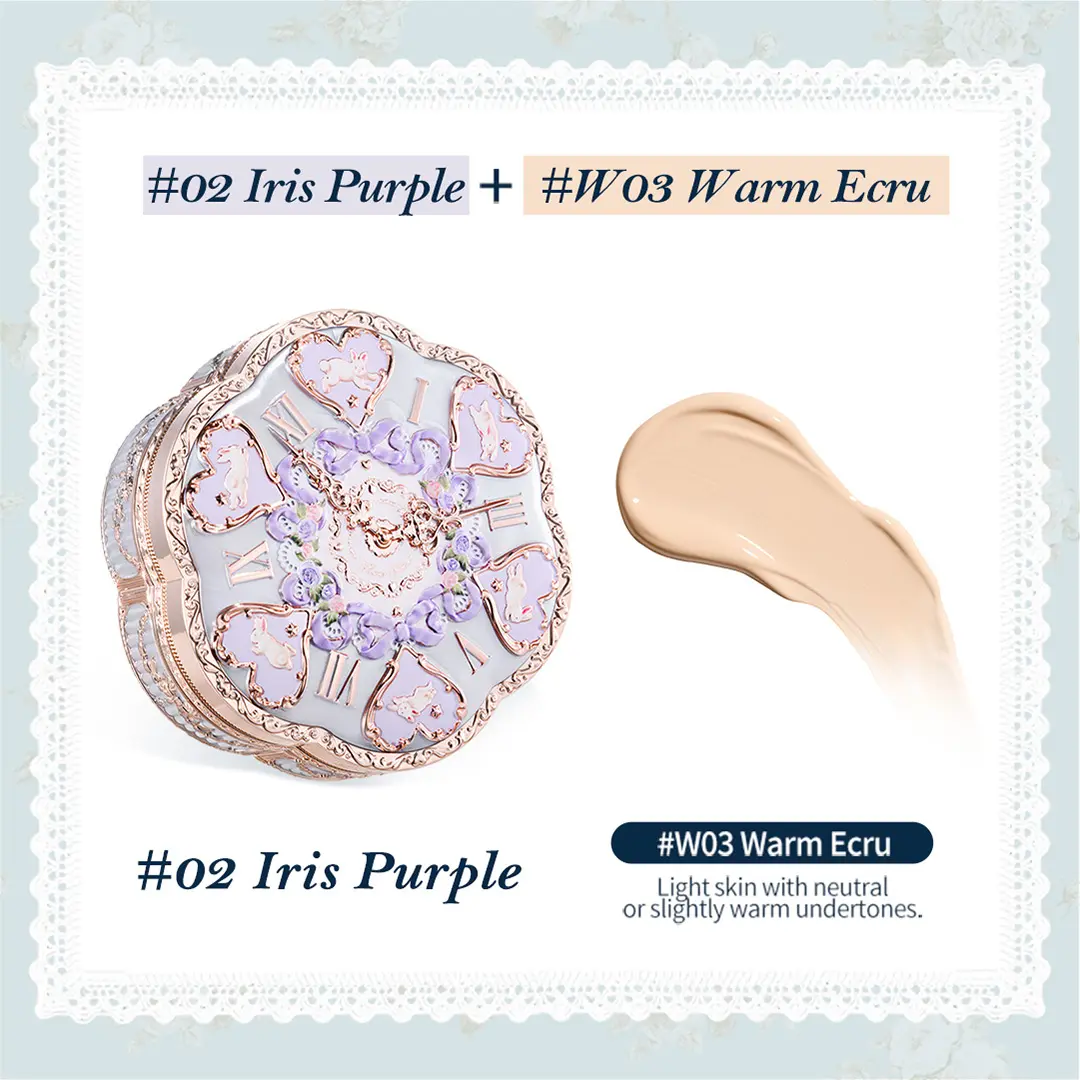 W03 Warm Ecru (Iris Purple Case)