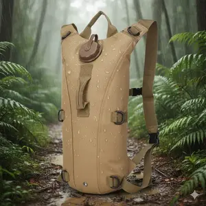 Multifunction Hydration Backpack, Bicycle Backpack: Leakproof Adjustable Design, Waterproof Compression Compartment, Wide-Mouth Refill System. Ideal for Running, Cycling, Hiking, outdoor Survival Gear. Essential Equipment