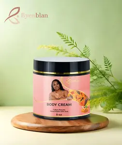 Byennwa Papaya & Turmeric Body Cream Glow Up, Smooth & Even Skin Tone