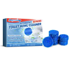 Toilet blue bubble cleaning block for home use, removes scale, deodorizes, eliminates odors, and freshens the toilet