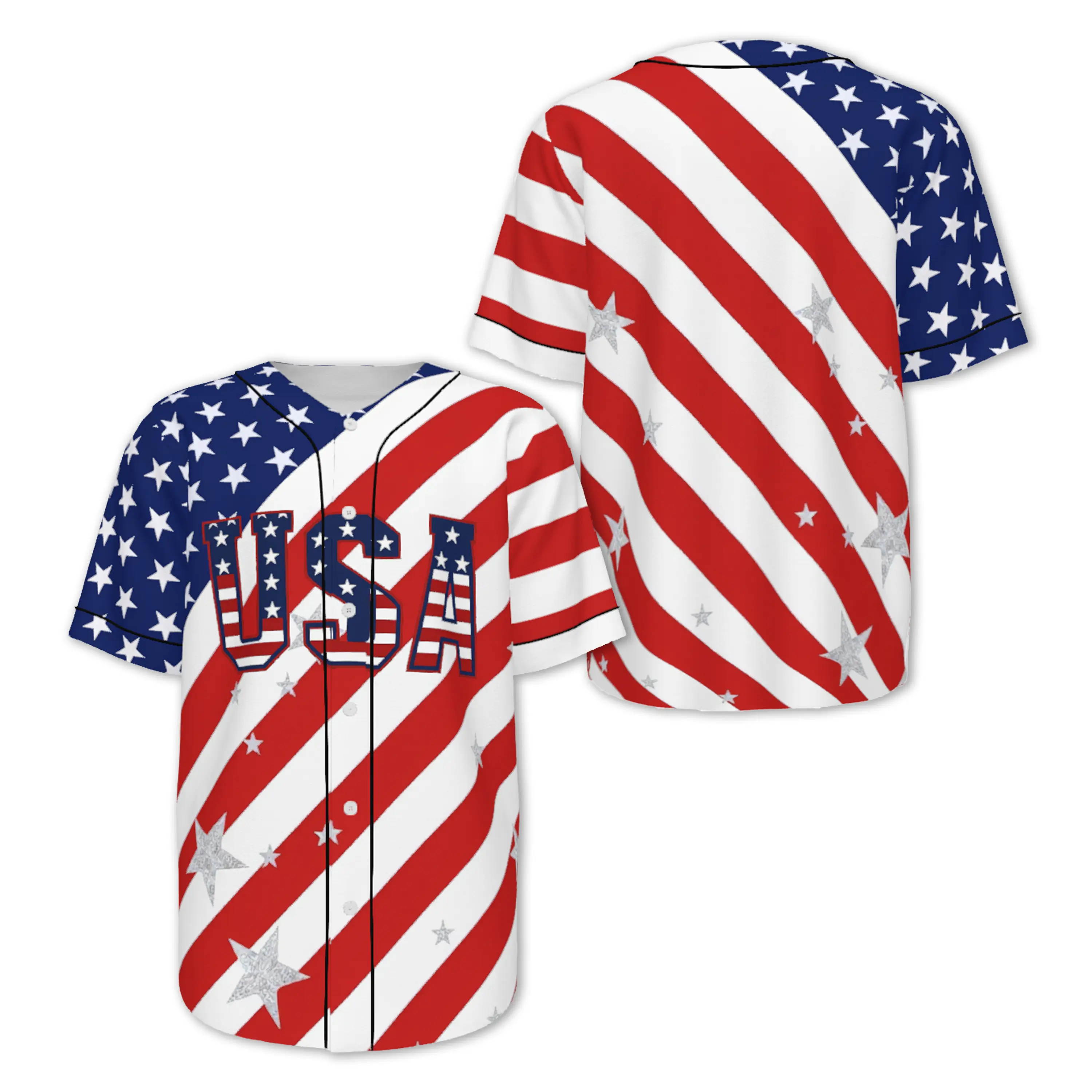 USA Flag Stripes
