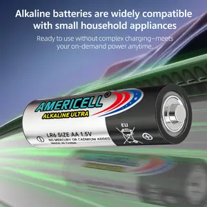 Unbeatable Value! AMERICELL High-Performance AAA Batteries (8ct/18ct/36ct) – Ideal for toys, remote controls, clocks, power tools and all electronic devices. Essential for home storage & outdoor use.