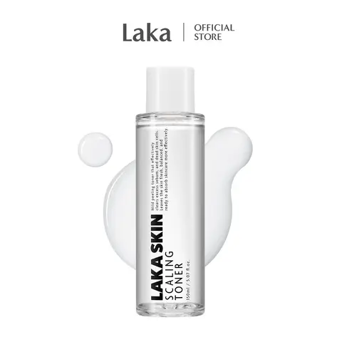 [LAKA SKIN] Scaling Toner - Gentle Daily Exfoliation, Smooths & Preps Skin, AHA·PHA·LHA & Dual PDRN, Korean Skincare