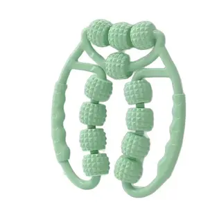 12-wheel leg massager roller for calf muscle relaxation, leg slimming massager, circular leg clamp device, leg slimming clip Yoga Gear Deep Tissue Massager