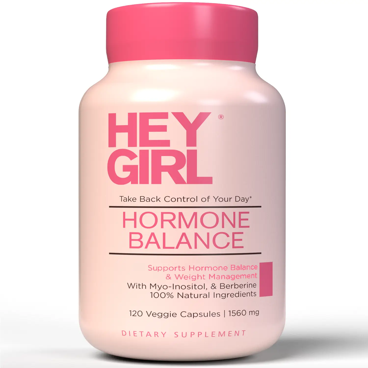 Hey Girl Hormone Balance for Women – 12in1 for PCOS, PMS, Menopause, Mood Swings happy hormone Women's Hormone Balance feminine Vitamin Supplement, my