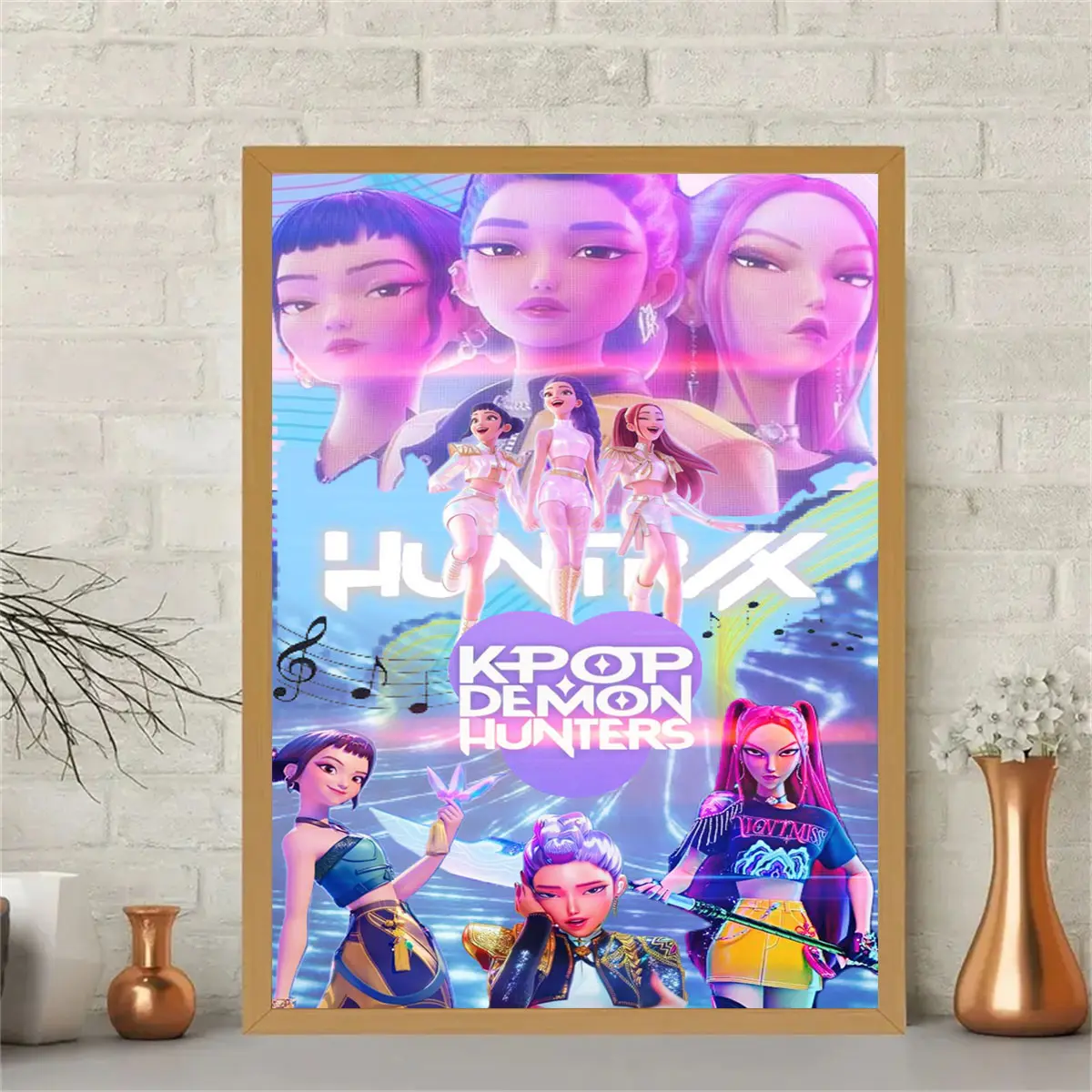 Trendy Huntress Group Poster, High-Quality Print, Smooth Print Design, Home Decor Art Wall Hanging, Artwork, Bedroom & Living Room Decoration, Perfect Gift, Artistic
