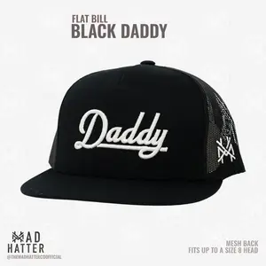 Daddy | Hat Co. 3D Puff Embroidery (Up To A Size 8 Head) Premium Mens Trucker Hat Gift Cap
