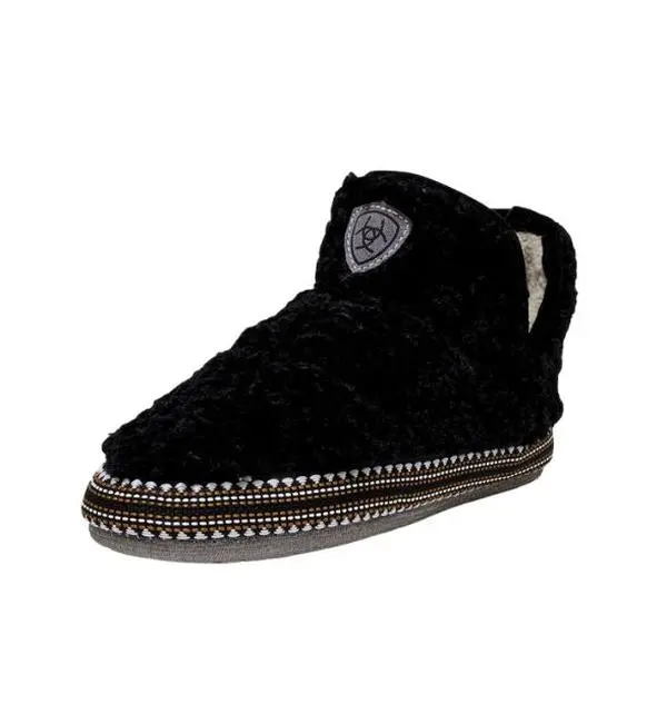 Women's Ariat Bootie Slipper - Black