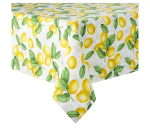 Martha Stewart Lots of Lemons 60"x102" Tablecloth