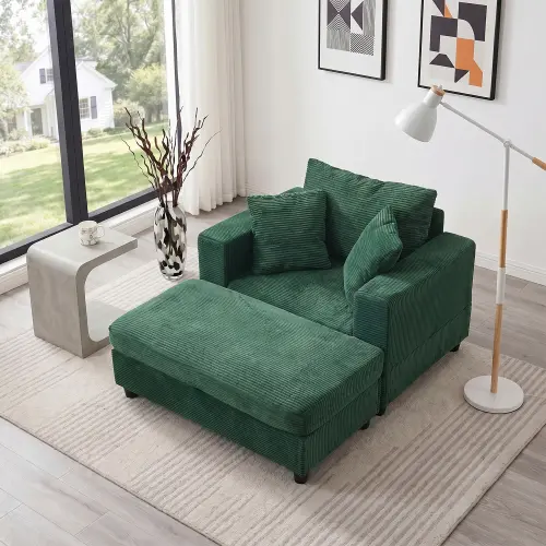 Green + Corduroy + 1 Seat + Primary Living Space-2