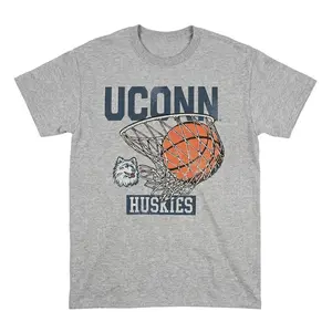[MADE IN US] UConn Hoops Heritage Tee, College Basketball Team Graphic Shirt, Sports Game Day Shirt, Vintage Basketball Tee, Athlete Graphic Shirt, Basketball Lover Shirt, Gift for Sports Fans