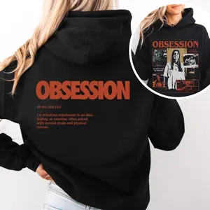 Obsession 2026 Horror Movie Hoodie, Cinematic Thriller Sweatshirt, Edgy Grunge Streetwear, Dark Aesthetic Film Fan Gift, Graphic Pullover OZG