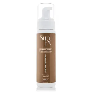 SunFX Self Tanning All Natural Bronzing Mousse in Medium