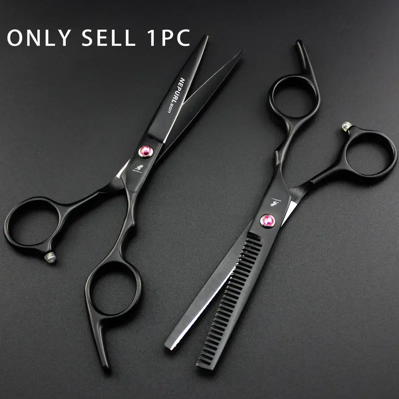 6.0 Inch Colorful Large Dragon Handle High-End Hair Cutting Scissors, 6cr Steel, Ergonomic Design, Right Hand, Unisex Home Use, Barber Equipment, Hair Cutting Accessories, Hair Tools, Barber Supplies