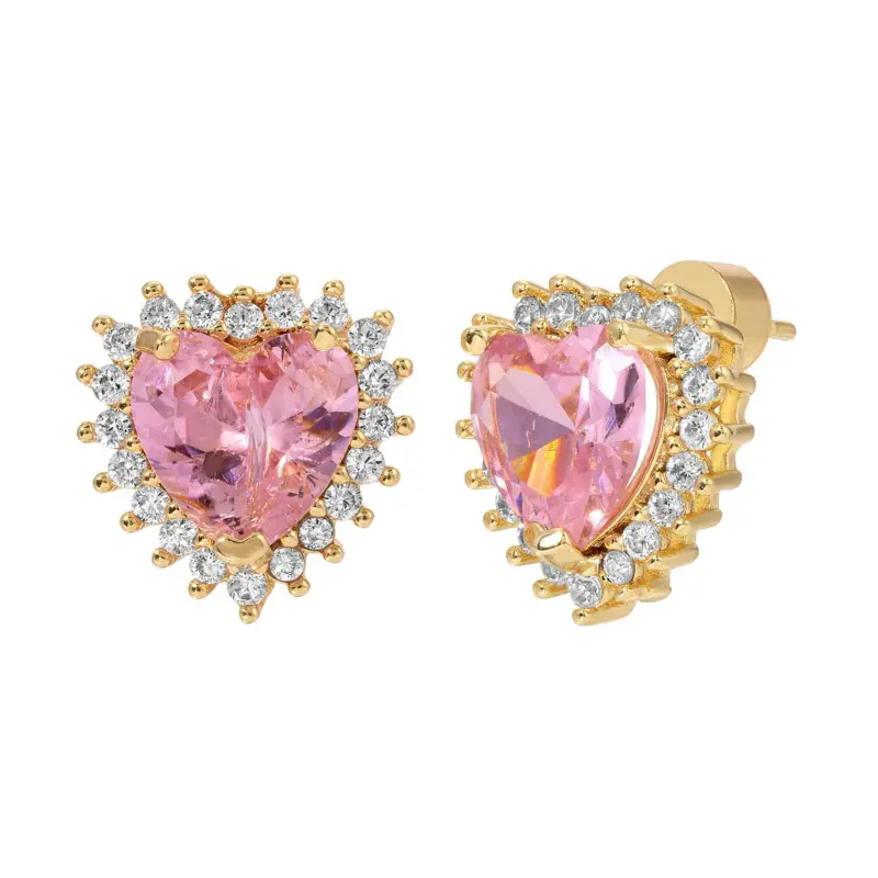 Icy Heart Earrings