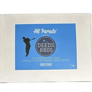 (3 teams) Baseball Jersey Break - 2026 Hit Parade DeedsBros Autographed Baseball Jersey Memorabilia Break. 1 Box per Break. Pick your own team(s)
