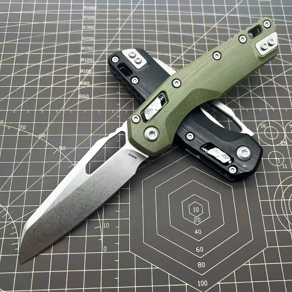 3.42" MSI Pocket Knife G10 Folding Knife Compact Design Precise and Durable Ideal for Outdoor Jungle Hiking EDC Tool Knife Men's Gift