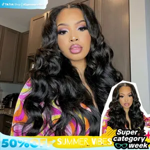 [Summervibes] AliPearl Wigs Loose Body Wave Glueless 5x7 Lace Closure Wigs Ready to Go Pre Cut Wig Human Hair