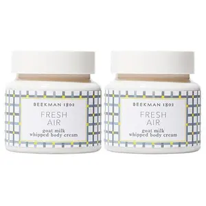 Beekman 1802 Fresh Air Goat Milk Whipped Body Cream Duo - 8 fl. oz.