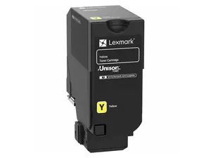 Lexmark Original Standard Yield Laser Toner Cartridge, Yellow 71C0HYG