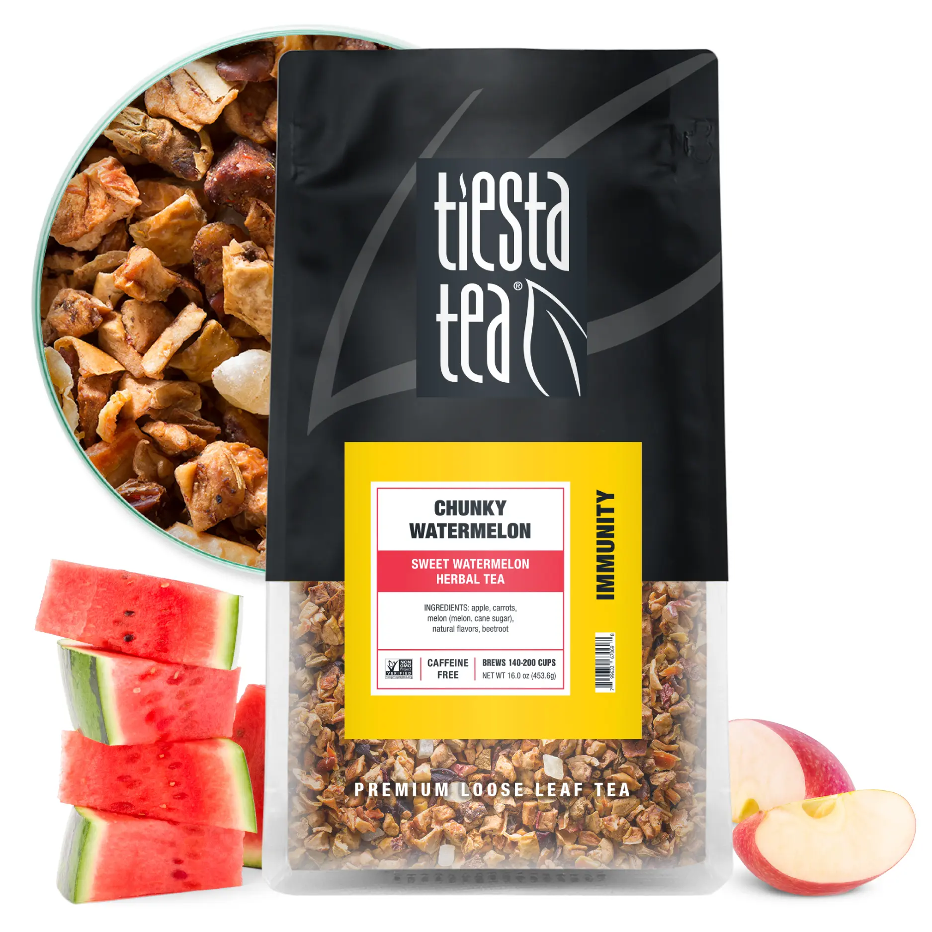 Watermelon Herbal Tea, Sweet Fruity Loose Leaf Blend | Tiesta Tea