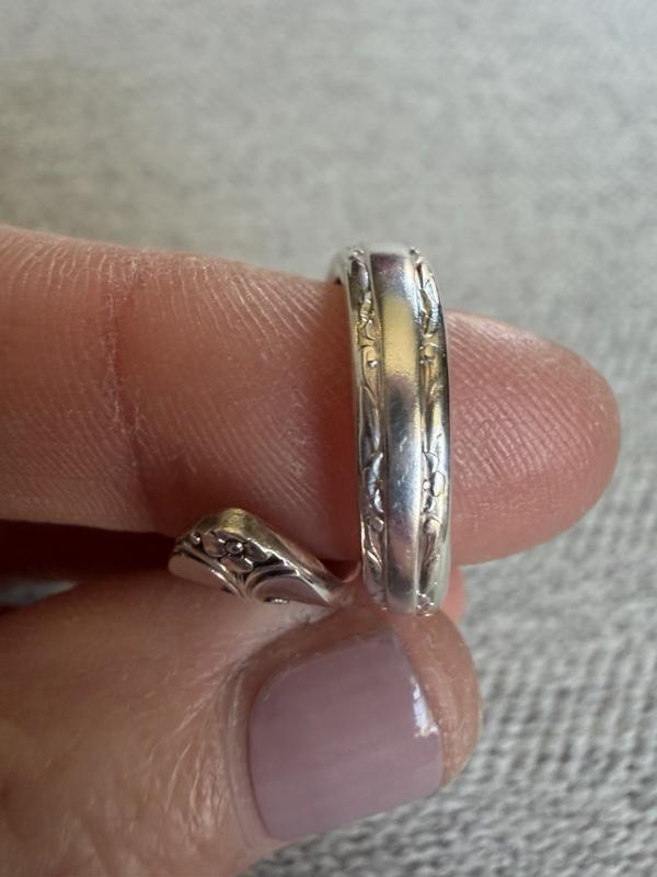 Wrap Spoon Ring Size 4