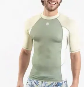 Mens Wave Life Short Sleeve Rashguard