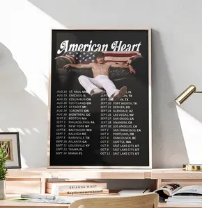 Benson Boone American Heart Tour Poster - Aesthetic Bedroom Wall Art - Viral Pop Music Merch