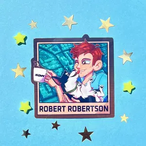 8 Ops Different Dispatch Video Games Stickers, Dispatch Cutest Design Character Stickers Gifts