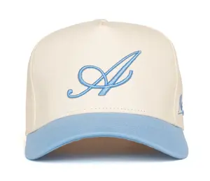 Arriviste Initial Snapback White/Blue