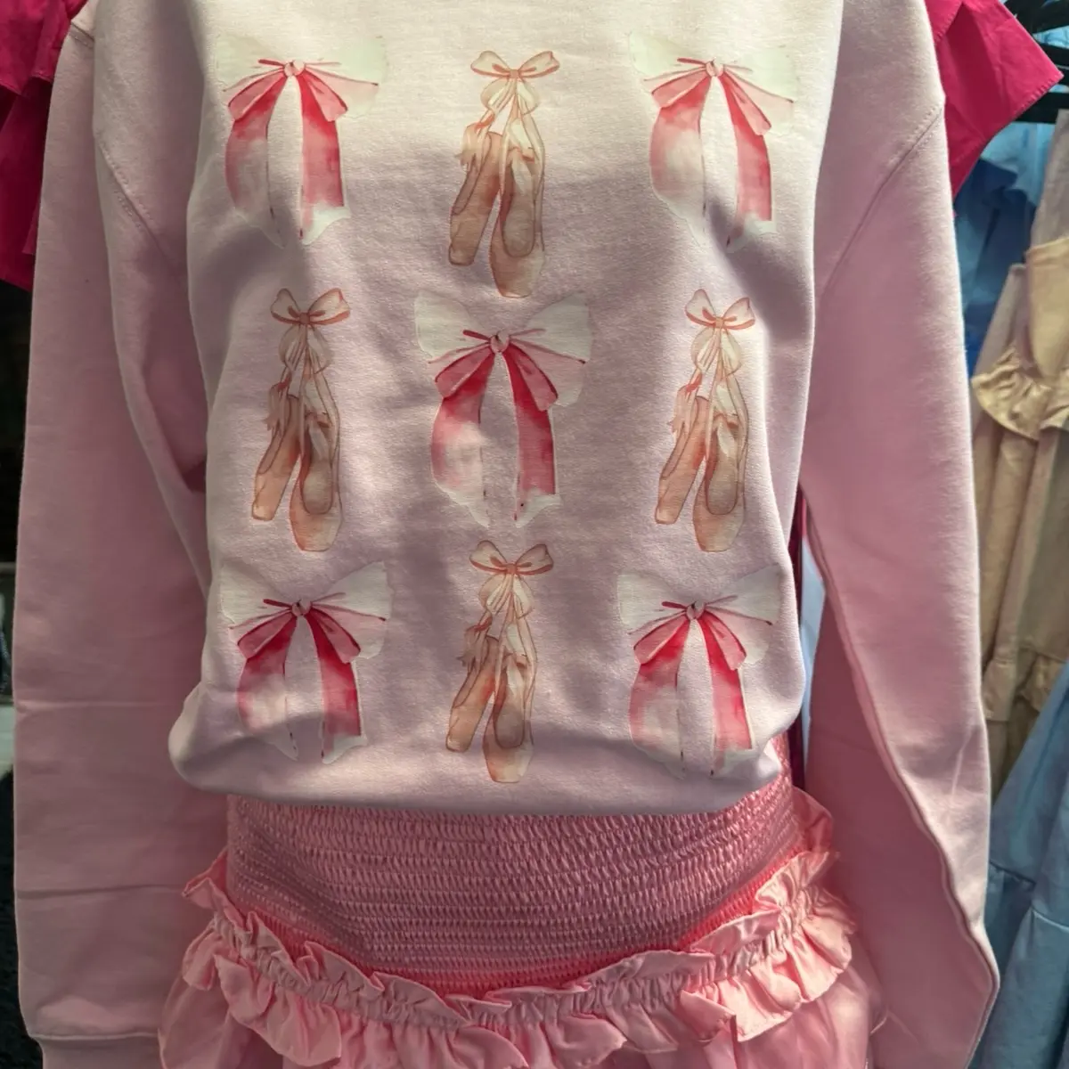 Ballet coquette sweater