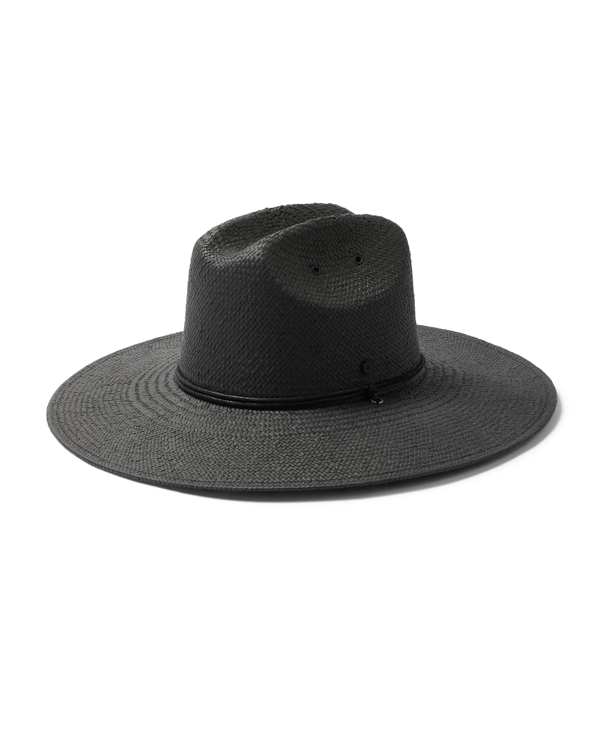 Las Olas Packable Lifeguard Hat with Solar Protection and Sun Defense (Black), Solar Protection Hats, Sun Defender Hats